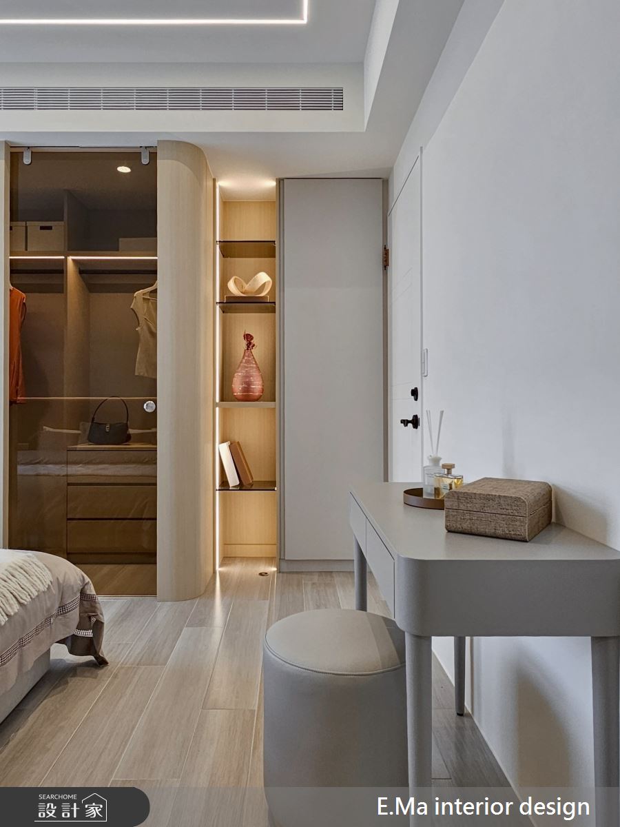 51坪新成屋(5年以下)＿日式奶茶風臥室案例圖片＿艾馬室內裝修設計＿艾馬_33之16