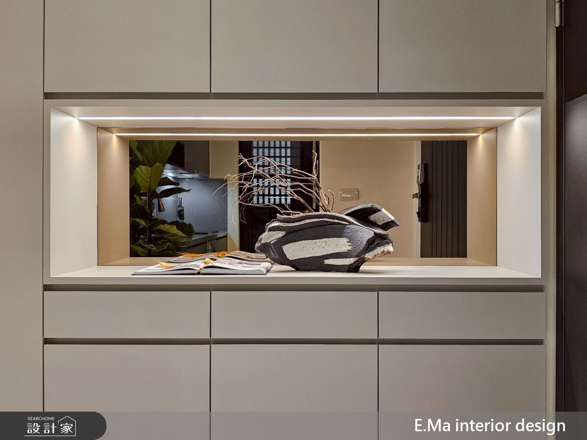 31坪新成屋(5年以下)＿侘寂風玄關案例圖片＿艾馬室內裝修設計＿艾馬_34之2