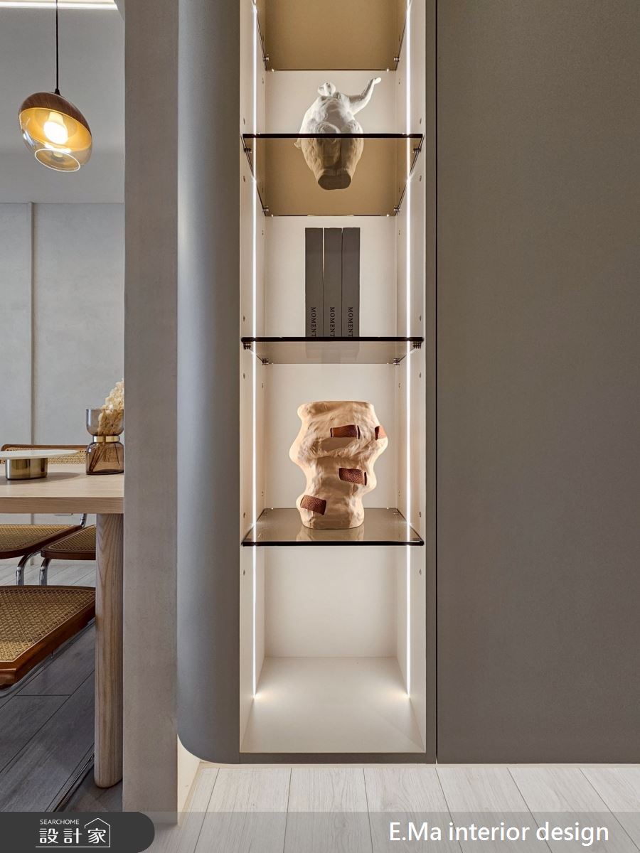 31坪新成屋(5年以下)＿侘寂風玄關案例圖片＿艾馬室內裝修設計＿艾馬_34之4