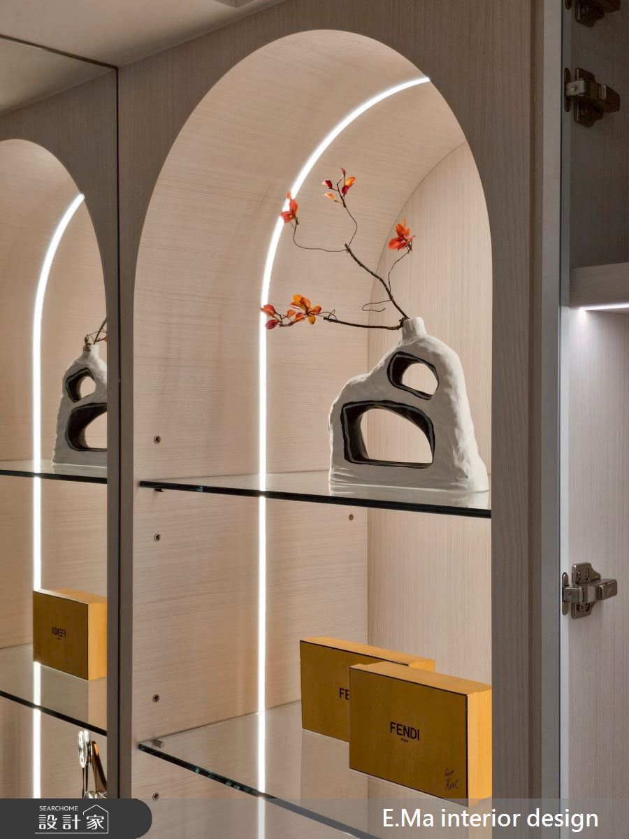 31坪新成屋(5年以下)＿侘寂風更衣間案例圖片＿艾馬室內裝修設計＿艾馬_34之24