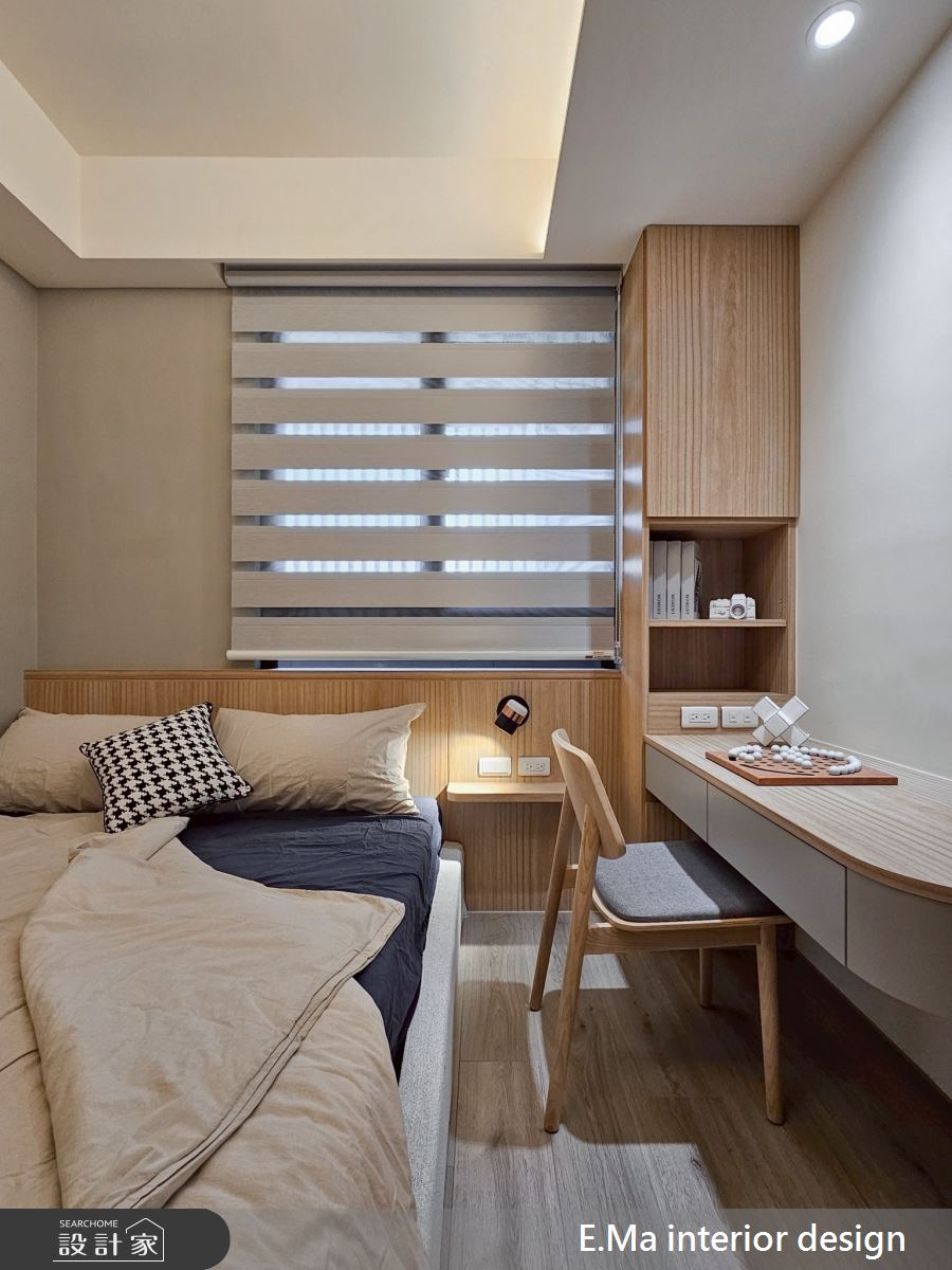 31坪新成屋(5年以下)＿侘寂風臥室案例圖片＿艾馬室內裝修設計＿艾馬_34之25