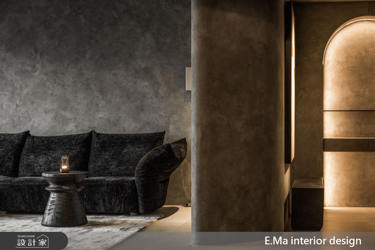 96坪新成屋(5年以下)＿洞穴風玄關客廳案例圖片＿艾馬室內裝修設計＿艾馬_38之8