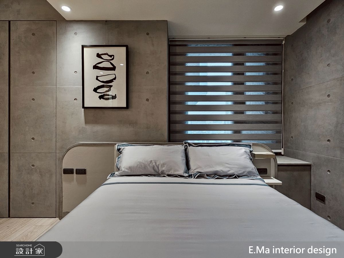 60坪新成屋(5年以下)＿現代奢華風臥室案例圖片＿艾馬室內裝修設計＿艾馬_40之24