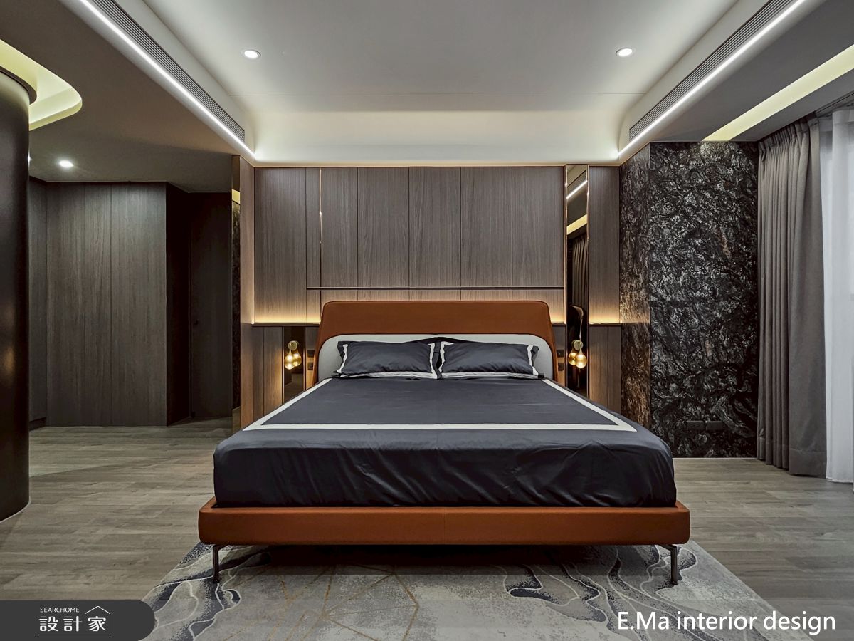 60坪新成屋(5年以下)＿現代奢華風臥室案例圖片＿艾馬室內裝修設計＿艾馬_40之19
