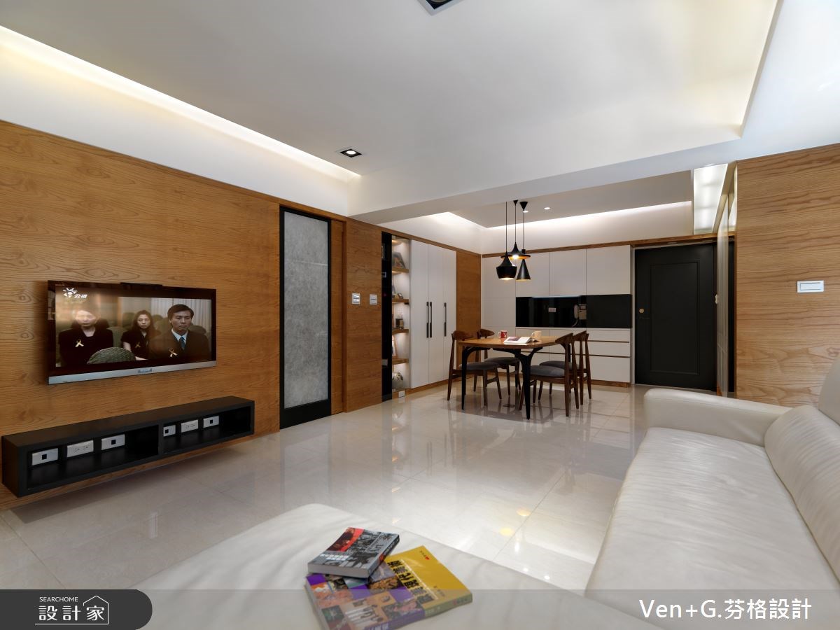 30坪老屋(16~30年)＿簡約風餐廳案例圖片＿芬格空間設計事務所＿芬格設計3.家的光合作用 新北老屋翻新30坪簡約風之2