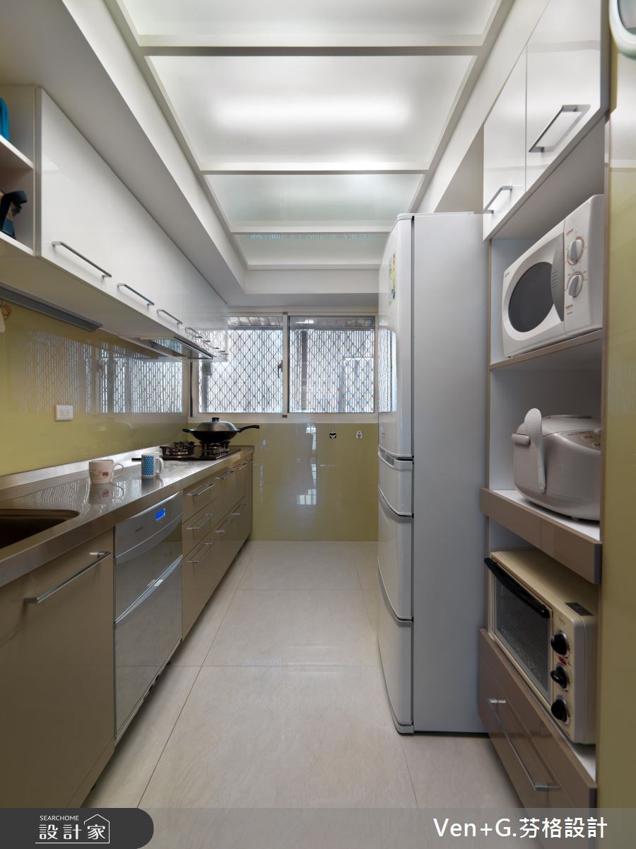 30坪老屋(16~30年)＿簡約風廚房案例圖片＿芬格空間設計事務所＿芬格設計3.家的光合作用 新北老屋翻新30坪簡約風之9