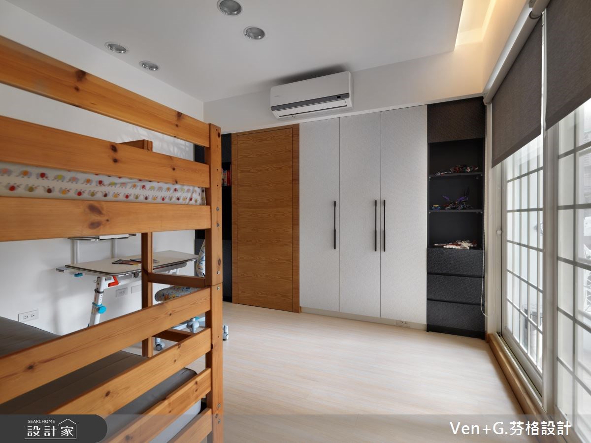 30坪老屋(16~30年)＿簡約風臥室案例圖片＿芬格空間設計事務所＿芬格設計3.家的光合作用 新北老屋翻新30坪簡約風之11