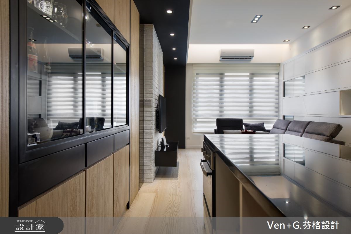 20坪新成屋(5年以下)＿北歐風吧檯案例圖片＿芬格空間設計事務所＿芬格設計4.清新無壓人文美宅 台北20坪北歐風之10