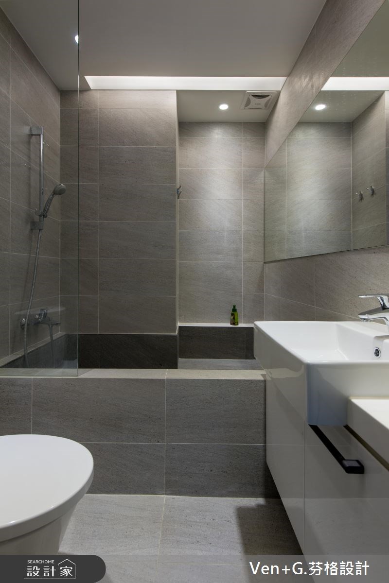 20坪新成屋(5年以下)＿北歐風浴室案例圖片＿芬格空間設計事務所＿芬格設計4.清新無壓人文美宅 台北20坪北歐風之12