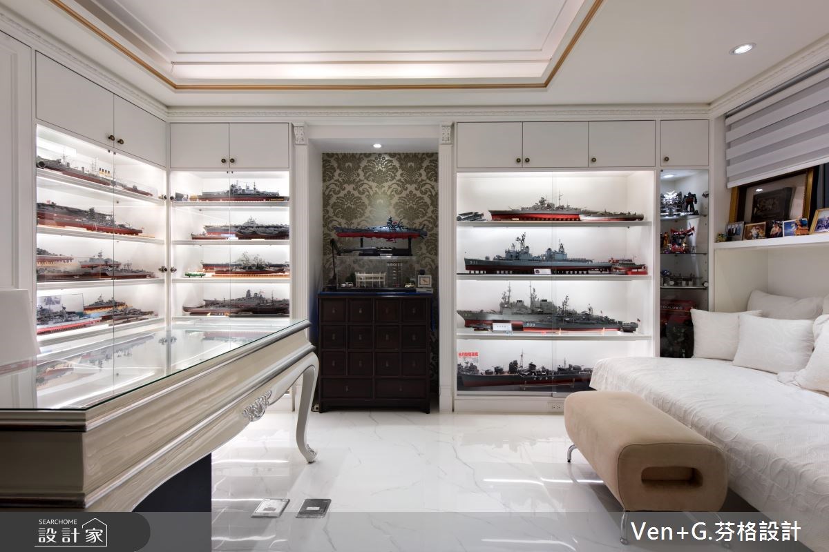 40坪老屋(16~30年)＿新古典儲藏室案例圖片＿芬格空間設計事務所＿芬格設計5.童趣與華麗的對決 台北老屋翻新40坪新古典之13