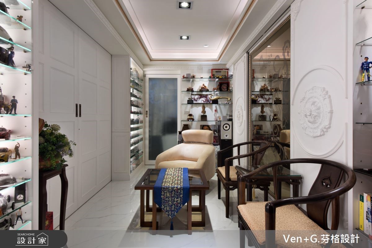 40坪老屋(16~30年)＿新古典儲藏室案例圖片＿芬格空間設計事務所＿芬格設計5.童趣與華麗的對決 台北老屋翻新40坪新古典之14