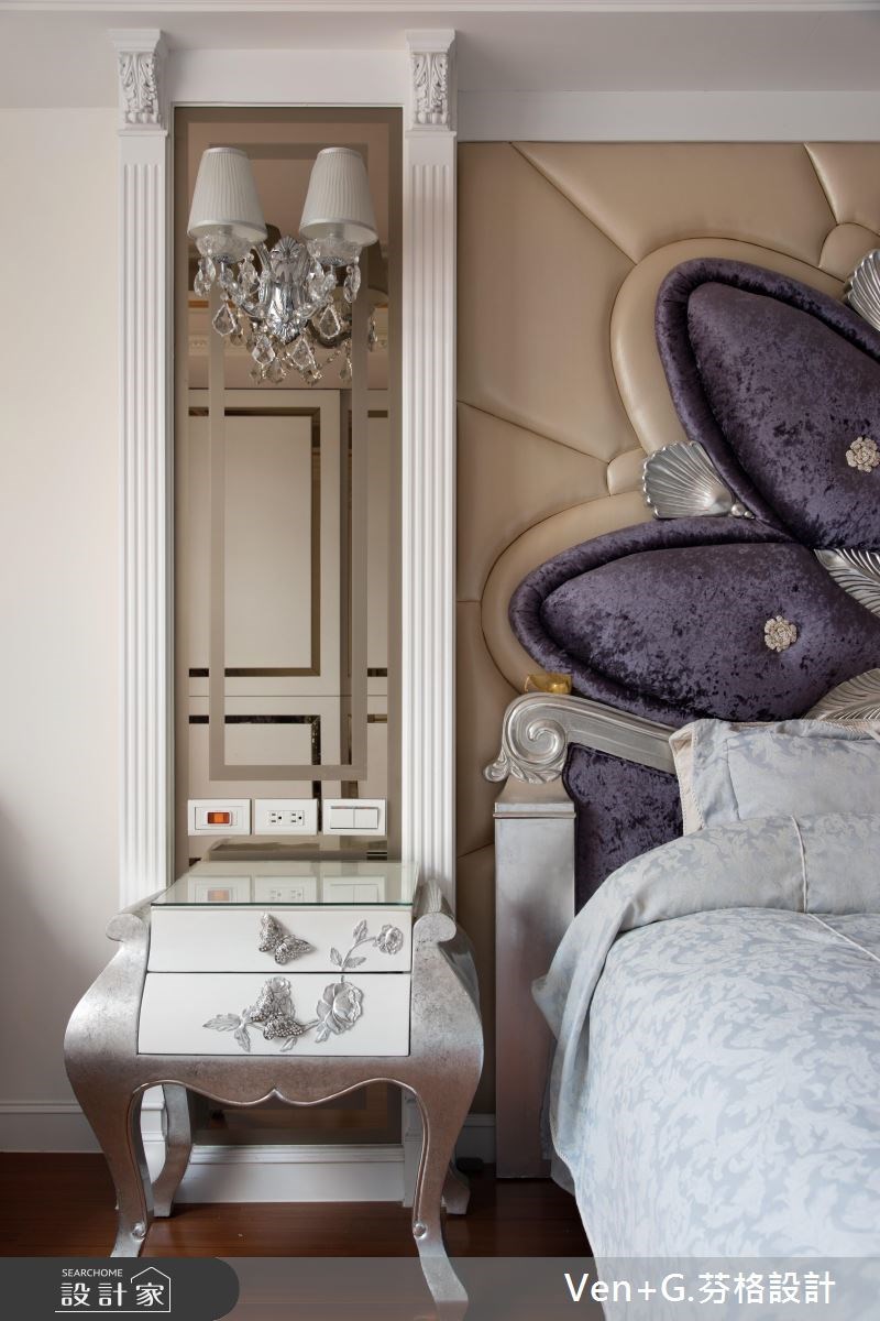 40坪老屋(16~30年)＿新古典臥室案例圖片＿芬格空間設計事務所＿芬格設計5.童趣與華麗的對決 台北老屋翻新40坪新古典之19