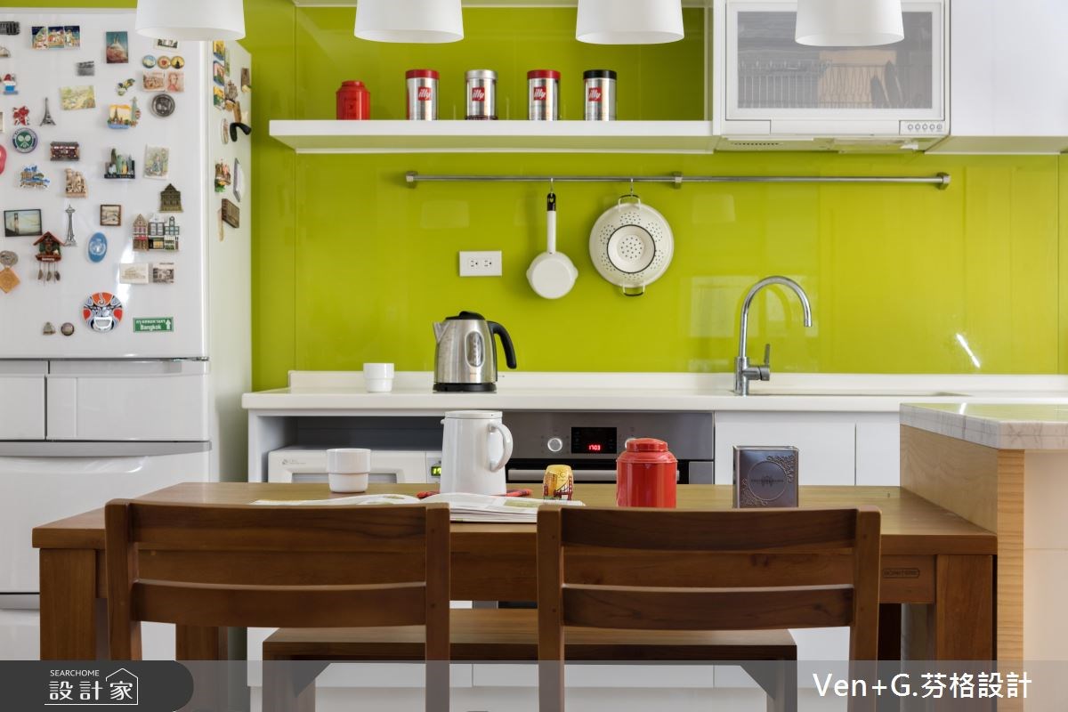 23坪新成屋(5年以下)＿北歐風餐廳案例圖片＿芬格空間設計事務所＿芬格設計8.山光寂靜‧自然優美 台北23坪北歐風之9