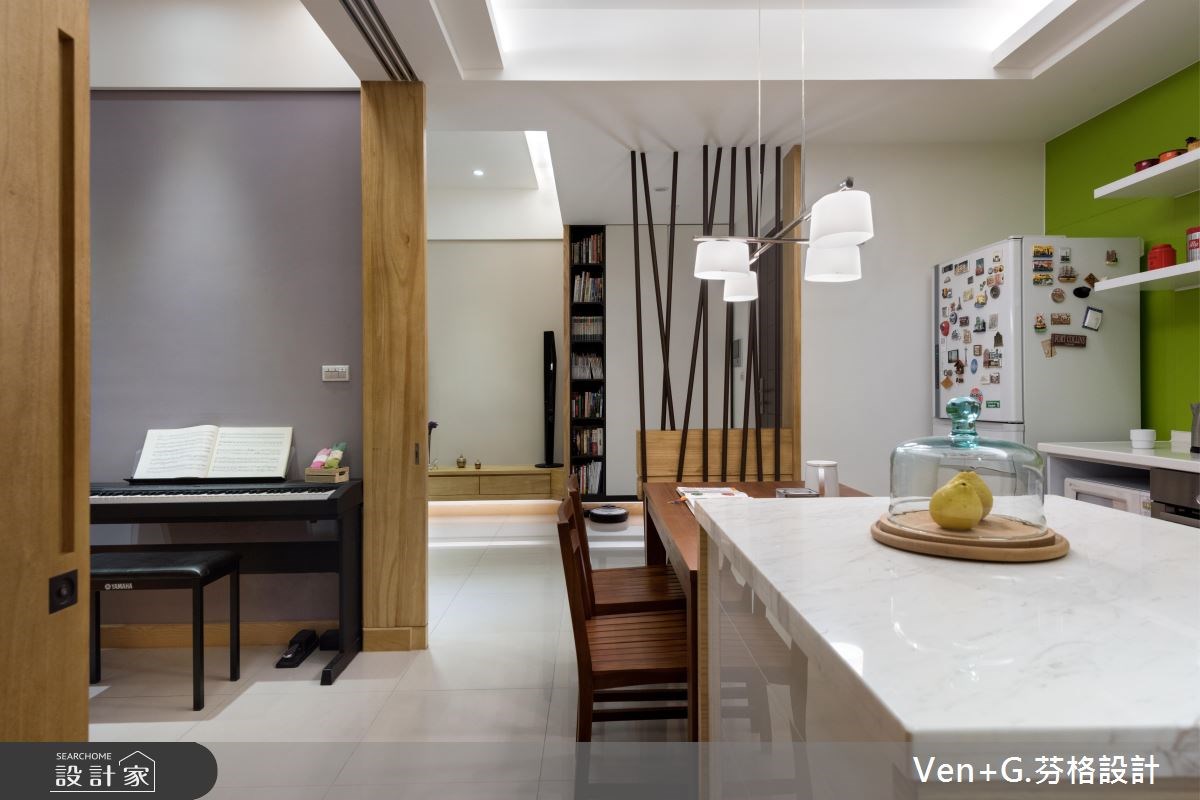 23坪新成屋(5年以下)＿北歐風餐廳案例圖片＿芬格空間設計事務所＿芬格設計8.山光寂靜‧自然優美 台北23坪北歐風之10