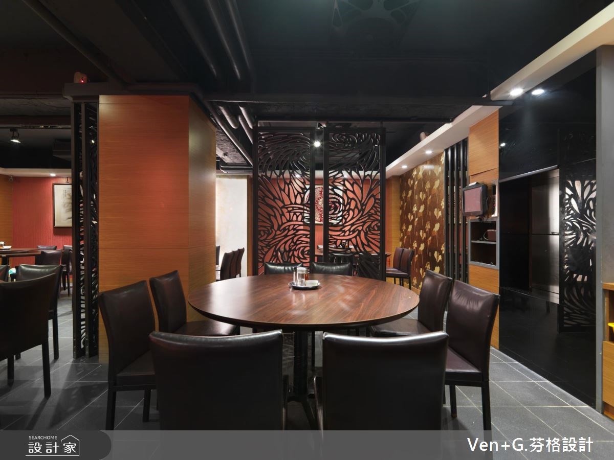 100坪老屋(16~30年)＿新中式風商業空間案例圖片＿芬格空間設計事務所＿芬格設計10.迷迭香 台北商業空間100坪新中式風之10