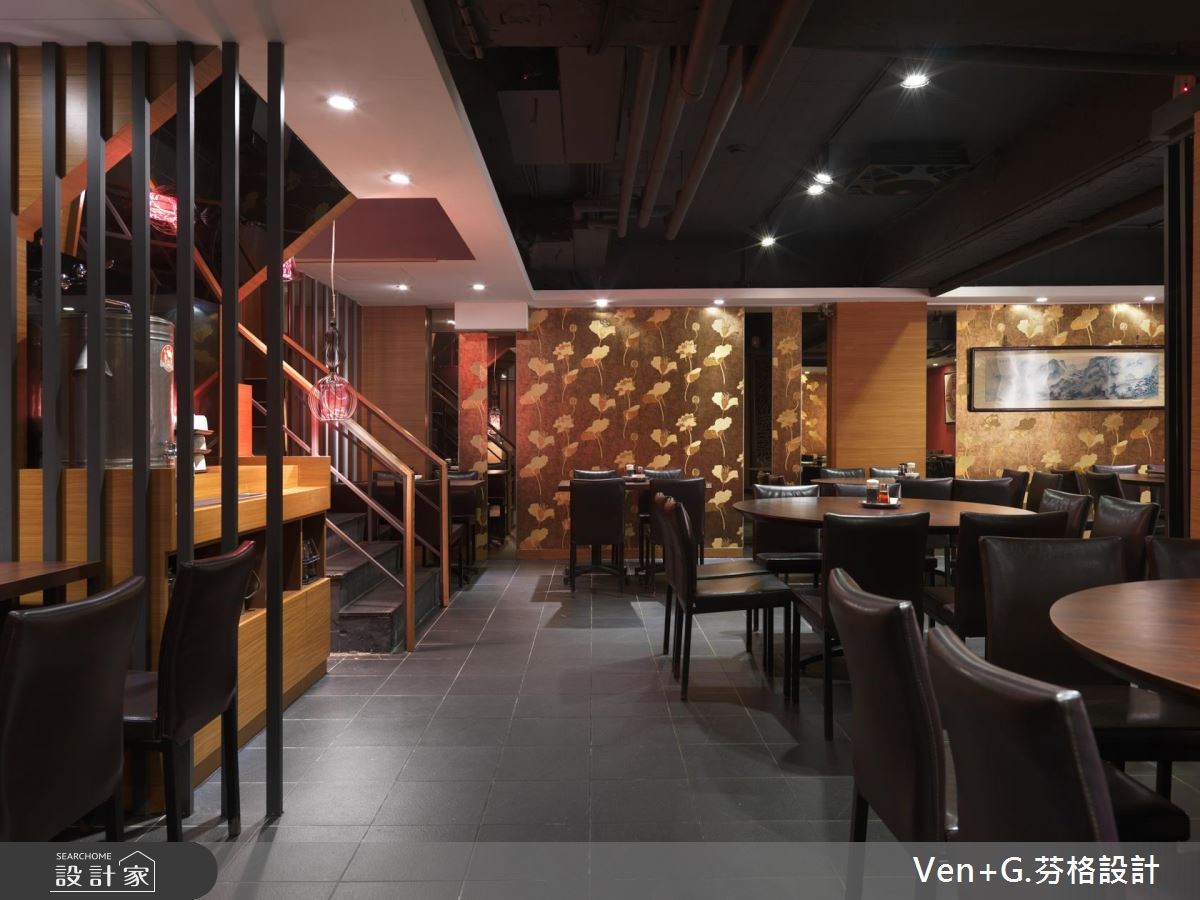 100坪老屋(16~30年)＿新中式風商業空間案例圖片＿芬格空間設計事務所＿芬格設計10.迷迭香 台北商業空間100坪新中式風之13