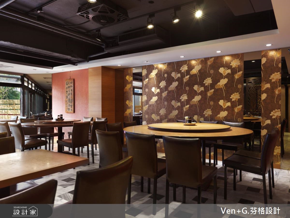 100坪老屋(16~30年)＿新中式風商業空間案例圖片＿芬格空間設計事務所＿芬格設計10.迷迭香 台北商業空間100坪新中式風之19