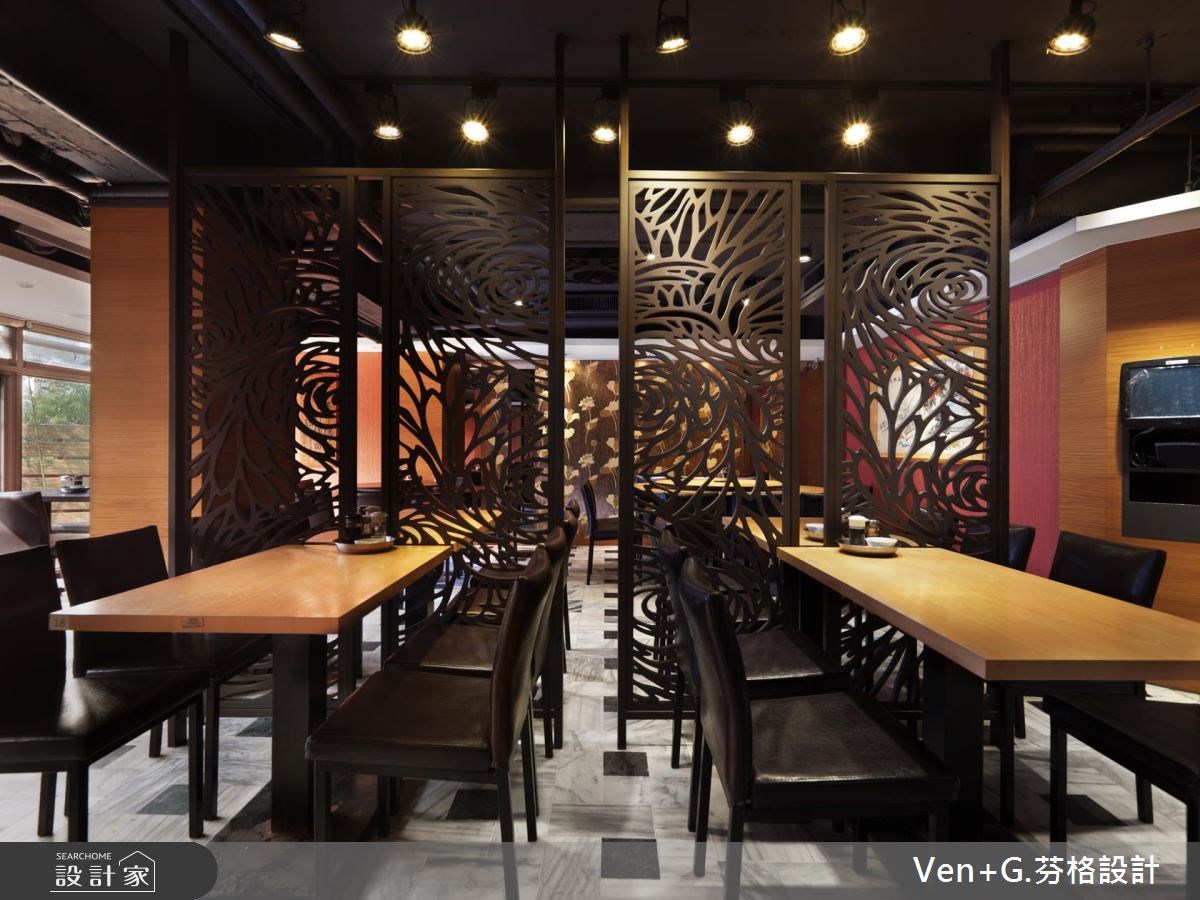 100坪老屋(16~30年)＿新中式風商業空間案例圖片＿芬格空間設計事務所＿芬格設計10.迷迭香 台北商業空間100坪新中式風之22