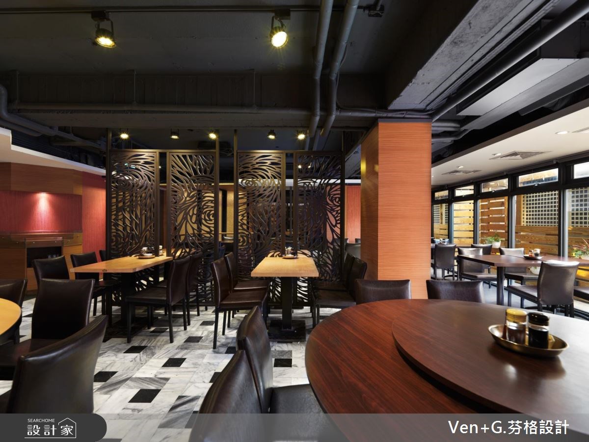 100坪老屋(16~30年)＿新中式風商業空間案例圖片＿芬格空間設計事務所＿芬格設計10.迷迭香 台北商業空間100坪新中式風之24