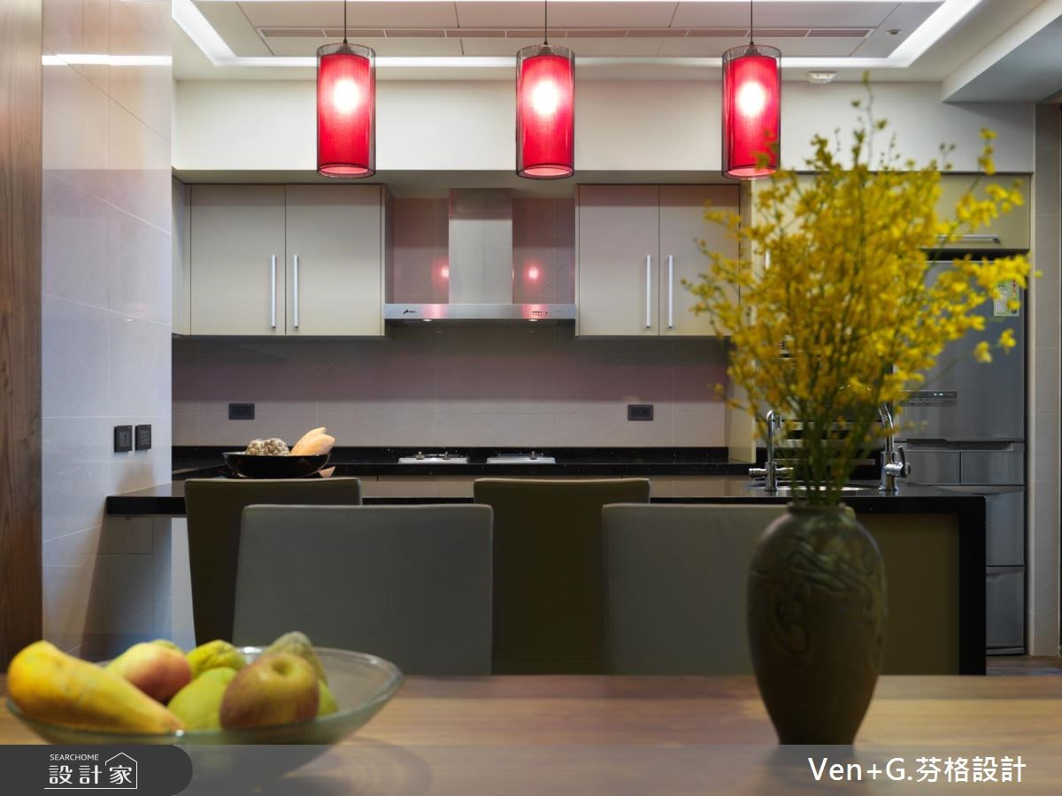 50坪新成屋(5年以下)＿新中式風餐廳案例圖片＿芬格空間設計事務所＿芬格設計11.蝶戀花 台北50坪新中式風之15