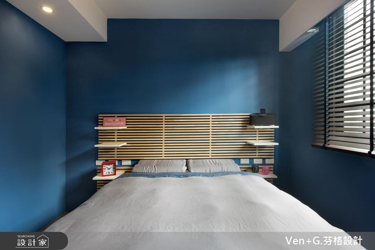 18坪老屋(16~30年)＿工業風臥室案例圖片＿芬格空間設計事務所＿芬格設計12.英倫工業風 新北老屋翻新18坪工業風之15