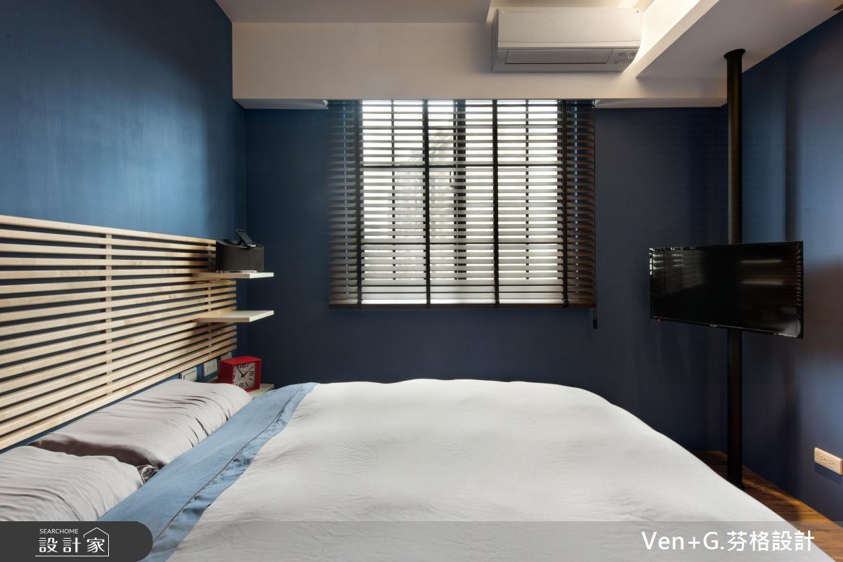 18坪老屋(16~30年)＿工業風臥室案例圖片＿芬格空間設計事務所＿芬格設計12.英倫工業風 新北老屋翻新18坪工業風之16