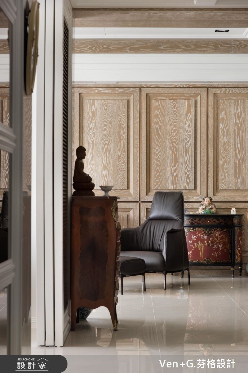 50坪新成屋(5年以下)＿新古典案例圖片＿芬格空間設計事務所＿芬格設計13.向陽顏色 台北50坪新古典風之16