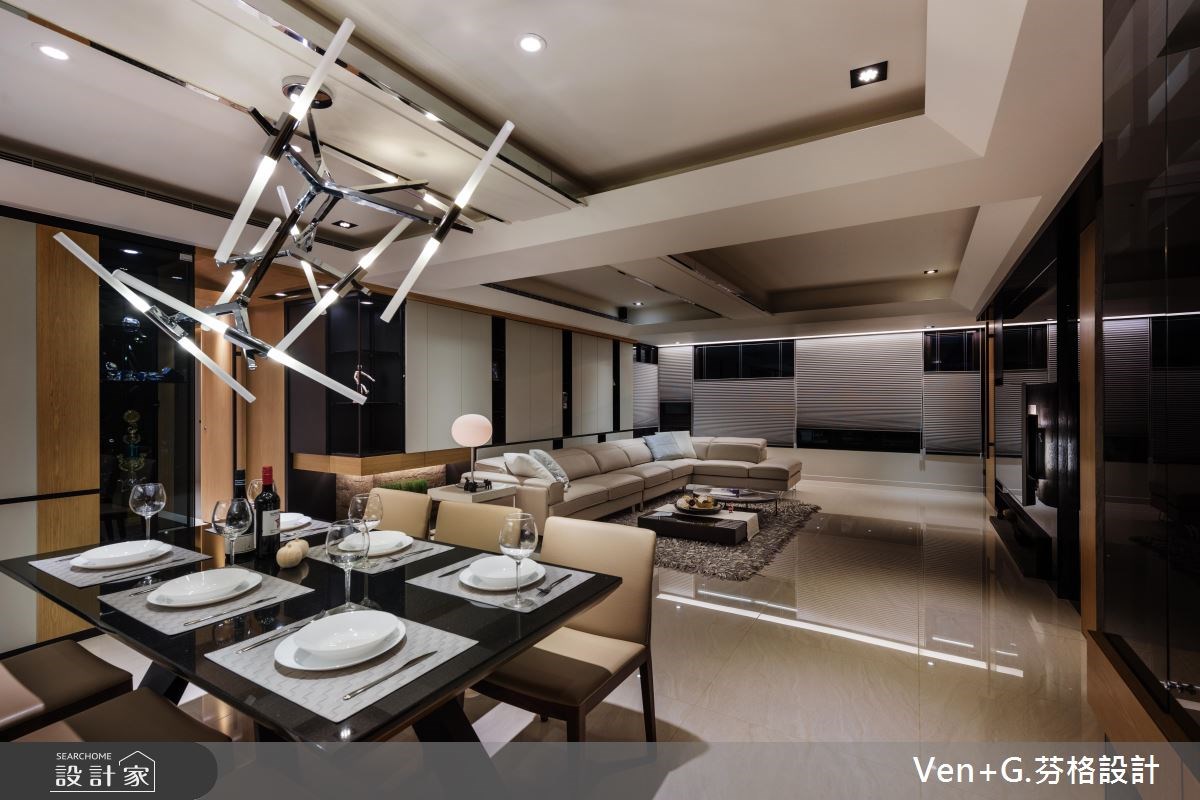 60坪老屋(16~30年)＿現代風餐廳案例圖片＿芬格空間設計事務所＿芬格設計16.自然暖心 台北老屋翻新60坪現代風之7