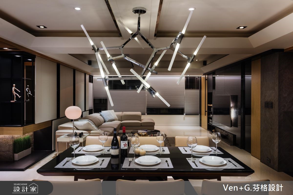 60坪老屋(16~30年)＿現代風餐廳案例圖片＿芬格空間設計事務所＿芬格設計16.自然暖心 台北老屋翻新60坪現代風之8