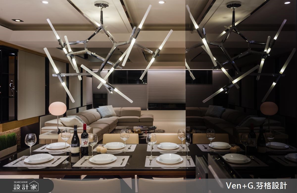 60坪老屋(16~30年)＿現代風餐廳案例圖片＿芬格空間設計事務所＿芬格設計16.自然暖心 台北老屋翻新60坪現代風之9