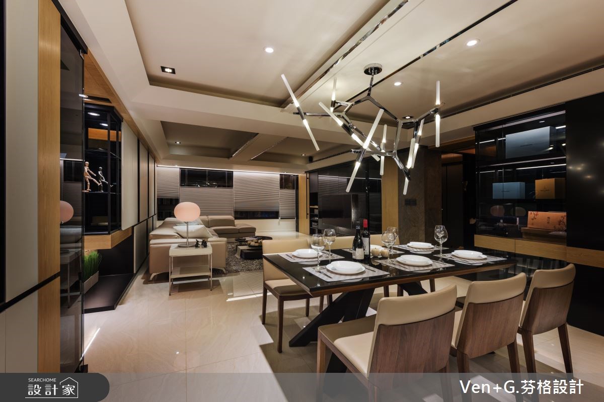 60坪老屋(16~30年)＿現代風餐廳案例圖片＿芬格空間設計事務所＿芬格設計16.自然暖心 台北老屋翻新60坪現代風之10
