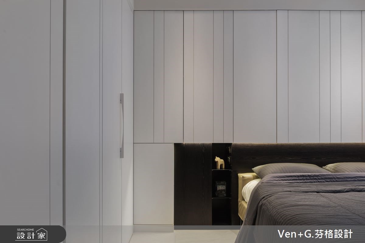 60坪老屋(16~30年)＿現代風臥室案例圖片＿芬格空間設計事務所＿芬格設計16.自然暖心 台北老屋翻新60坪現代風之16