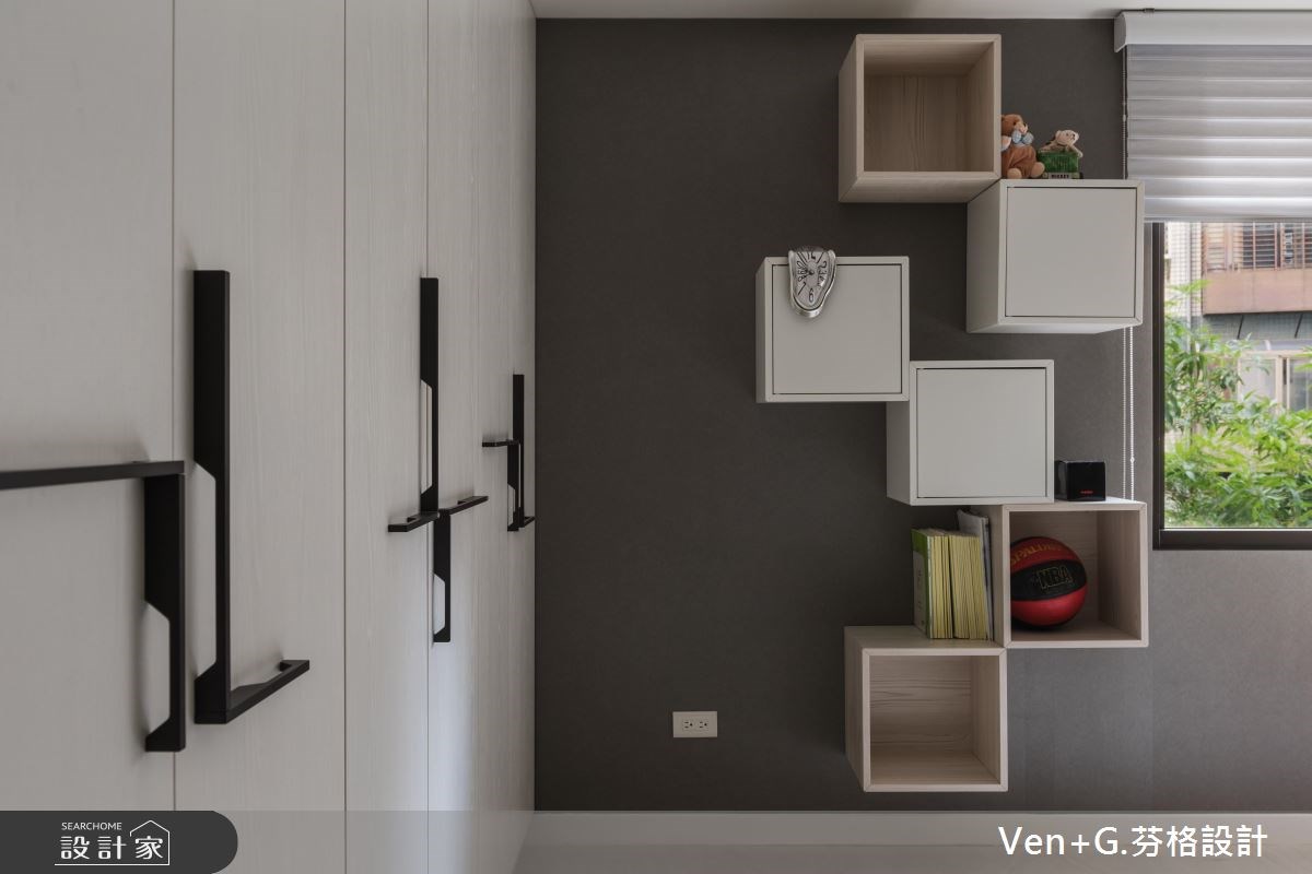 60坪老屋(16~30年)＿現代風臥室案例圖片＿芬格空間設計事務所＿芬格設計16.自然暖心 台北老屋翻新60坪現代風之23