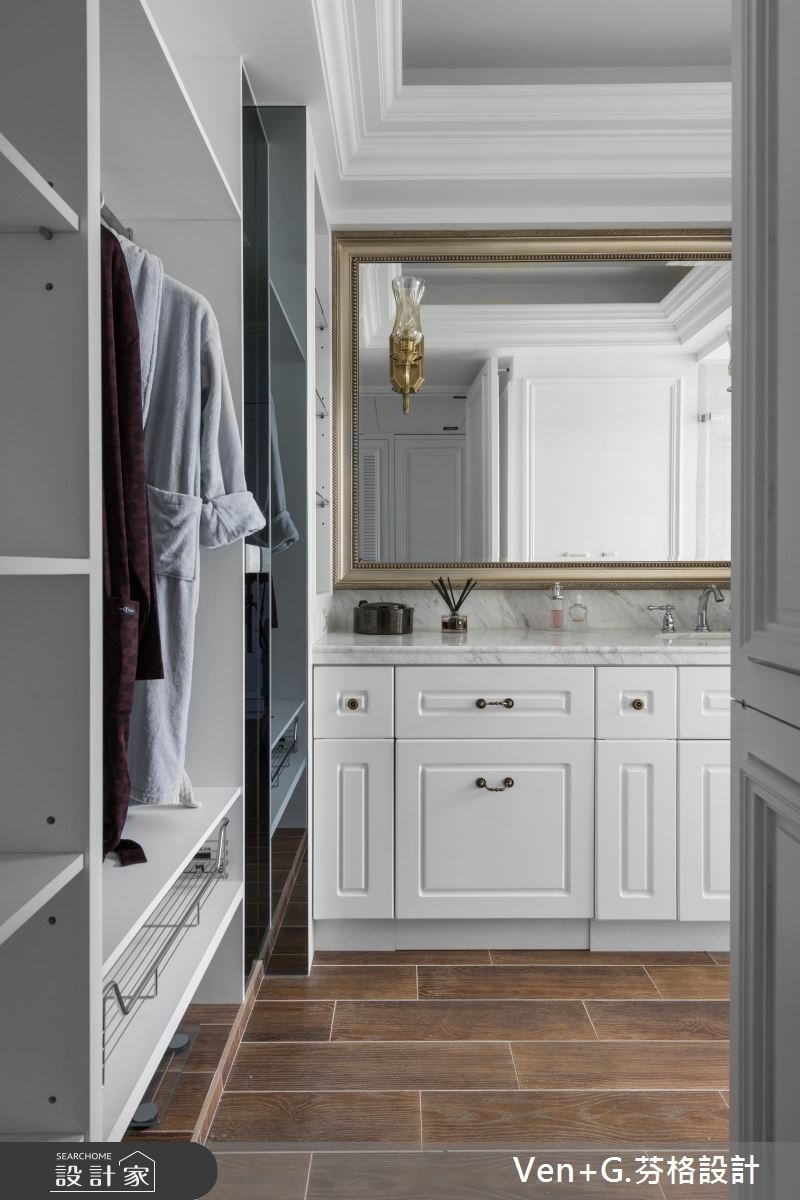 130坪新成屋(5年以下)＿美式風浴室案例圖片＿芬格空間設計事務所＿芬格設計17.自然人文風雅 台北130坪美式風之30