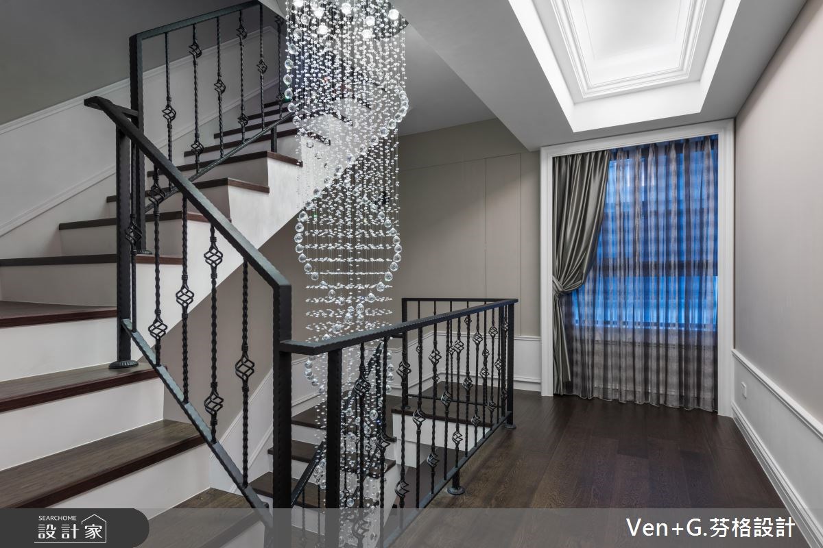 130坪新成屋(5年以下)＿美式風案例圖片＿芬格空間設計事務所＿芬格設計17.自然人文風雅 台北130坪美式風之35