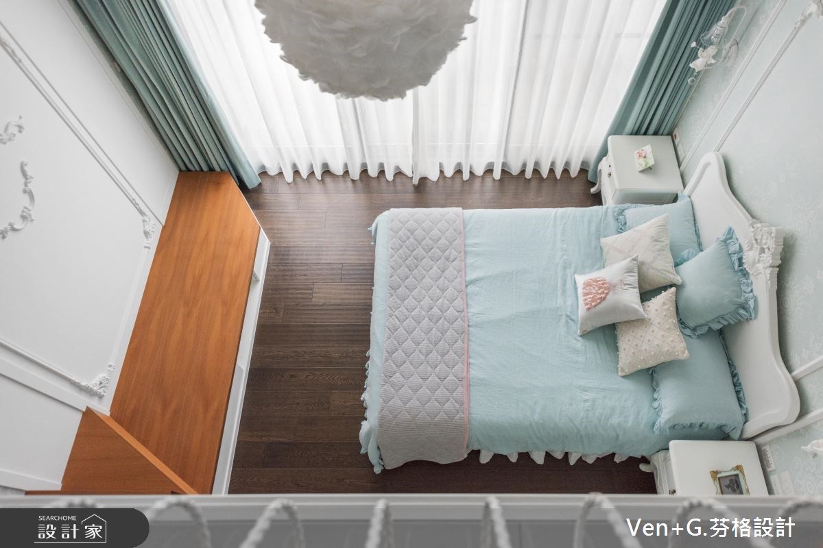 130坪新成屋(5年以下)＿美式風臥室案例圖片＿芬格空間設計事務所＿芬格設計17.自然人文風雅 台北130坪美式風之41