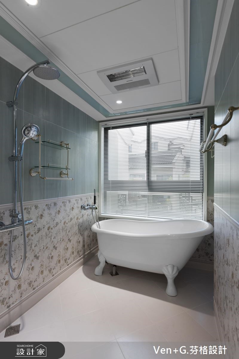 130坪新成屋(5年以下)＿美式風浴室案例圖片＿芬格空間設計事務所＿芬格設計17.自然人文風雅 台北130坪美式風之43