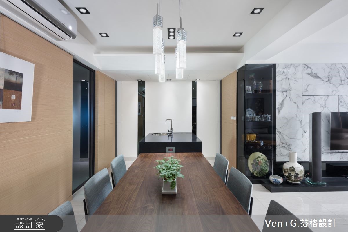 30坪老屋(16~30年)＿簡約風餐廳案例圖片＿芬格空間設計事務所＿芬格設計18.自然。人文。風雅 台北老屋翻新30坪簡約風之8