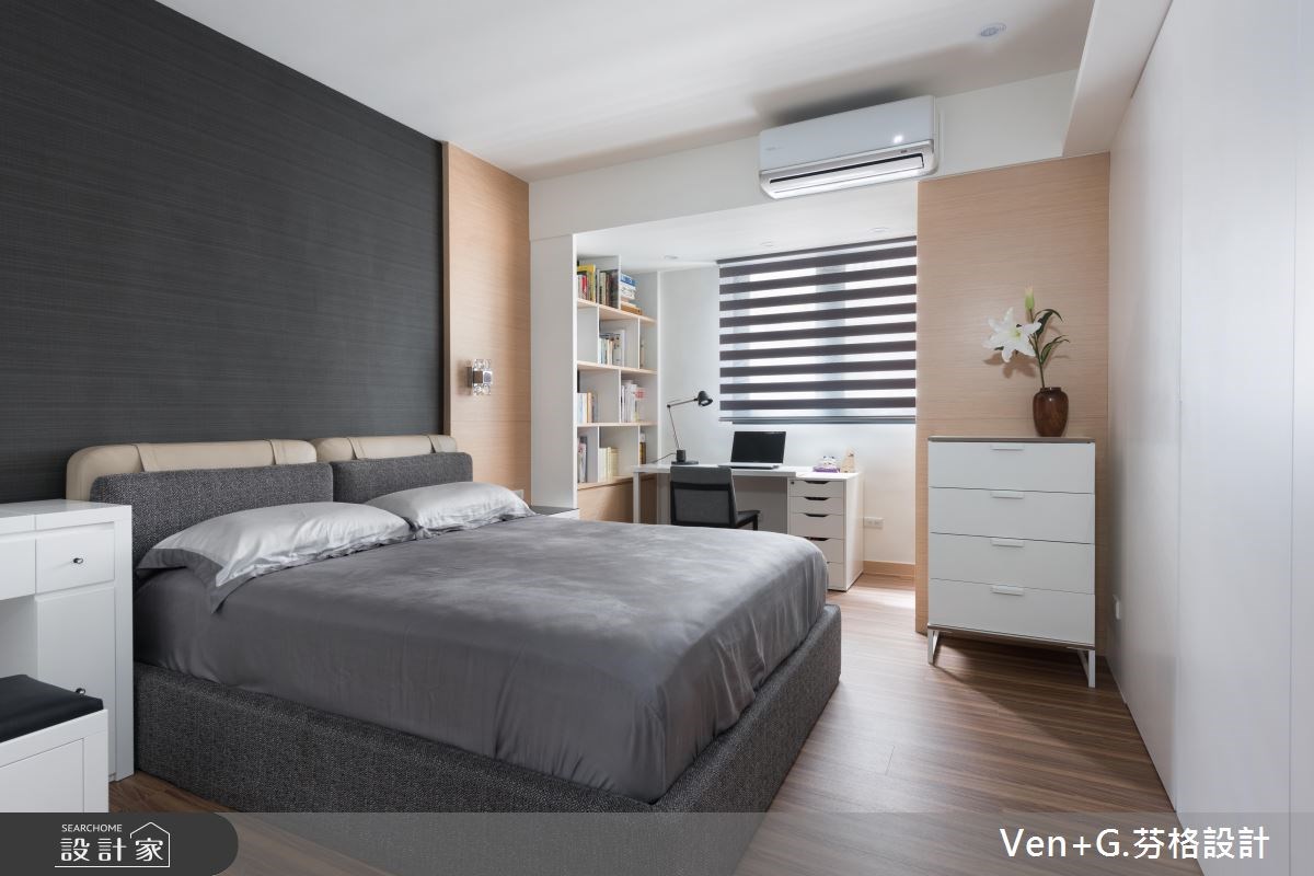 30坪老屋(16~30年)＿簡約風臥室案例圖片＿芬格空間設計事務所＿芬格設計18.自然。人文。風雅 台北老屋翻新30坪簡約風之12