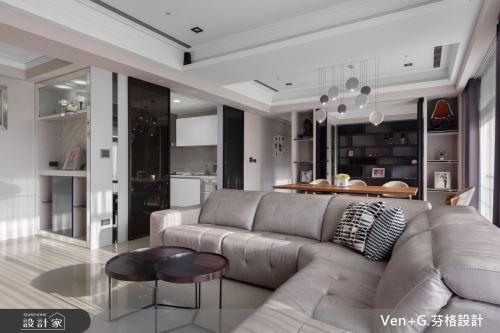 芬格設計19.偶遇 新北45坪新古典風_新古典