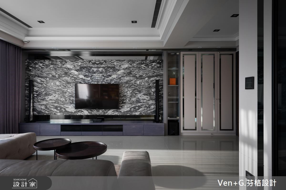 45坪新成屋(5年以下)＿新古典客廳案例圖片＿芬格空間設計事務所＿芬格設計19.偶遇 新北45坪新古典風之5