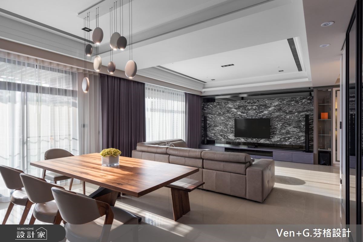 45坪新成屋(5年以下)＿新古典餐廳案例圖片＿芬格空間設計事務所＿芬格設計19.偶遇 新北45坪新古典風之8