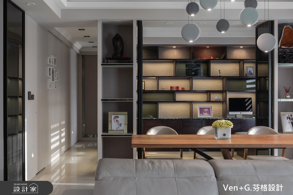 45坪新成屋(5年以下)＿新古典餐廳案例圖片＿芬格空間設計事務所＿芬格設計19.偶遇 新北45坪新古典風之12