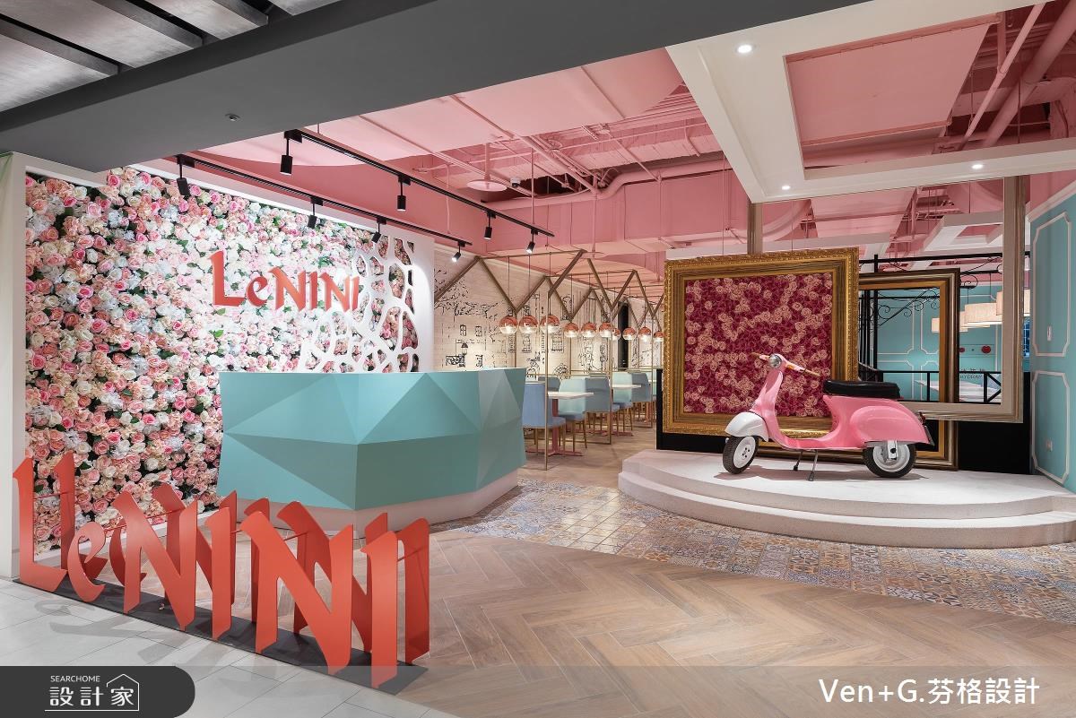 100坪老屋(16~30年)＿療癒風案例圖片＿芬格空間設計事務所＿芬格設計22.樂尼尼統領店 台北商業空間100坪療癒風之2