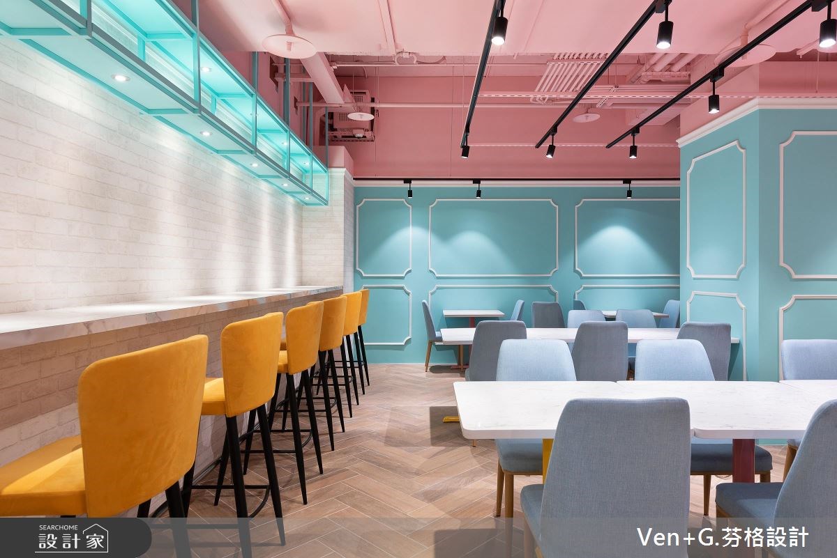 100坪老屋(16~30年)＿療癒風案例圖片＿芬格空間設計事務所＿芬格設計22.樂尼尼統領店 台北商業空間100坪療癒風之10