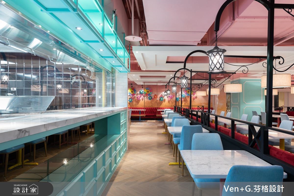 100坪老屋(16~30年)＿療癒風案例圖片＿芬格空間設計事務所＿芬格設計22.樂尼尼統領店 台北商業空間100坪療癒風之12