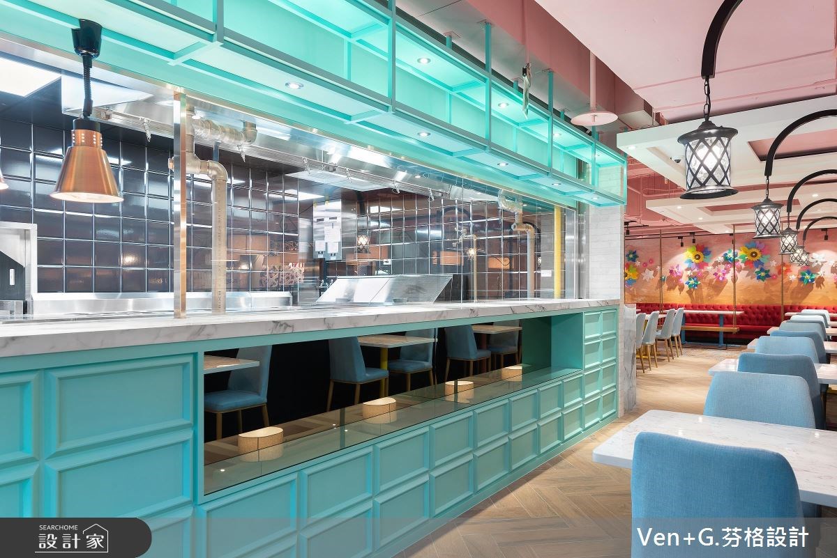 100坪老屋(16~30年)＿療癒風案例圖片＿芬格空間設計事務所＿芬格設計22.樂尼尼統領店 台北商業空間100坪療癒風之13