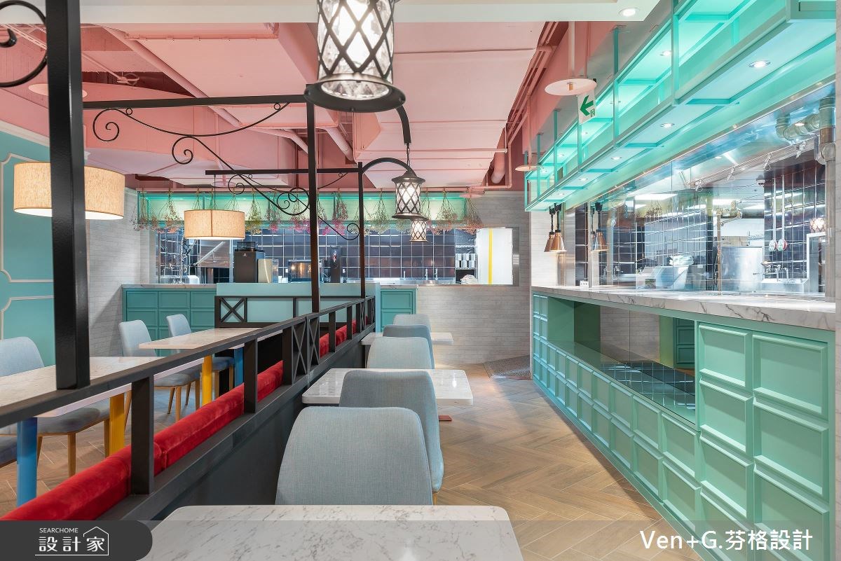 100坪老屋(16~30年)＿療癒風案例圖片＿芬格空間設計事務所＿芬格設計22.樂尼尼統領店 台北商業空間100坪療癒風之14