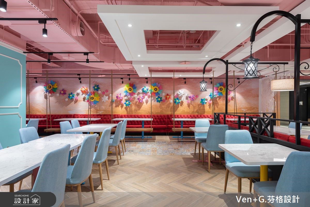 100坪老屋(16~30年)＿療癒風案例圖片＿芬格空間設計事務所＿芬格設計22.樂尼尼統領店 台北商業空間100坪療癒風之15