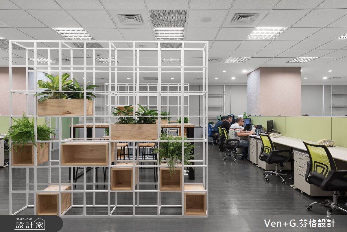 300坪新成屋(5年以下)＿休閒風商業空間案例圖片＿芬格空間設計事務所＿芬格設計24.森呼吸辦公室 台北商業空間300坪休閒風之12